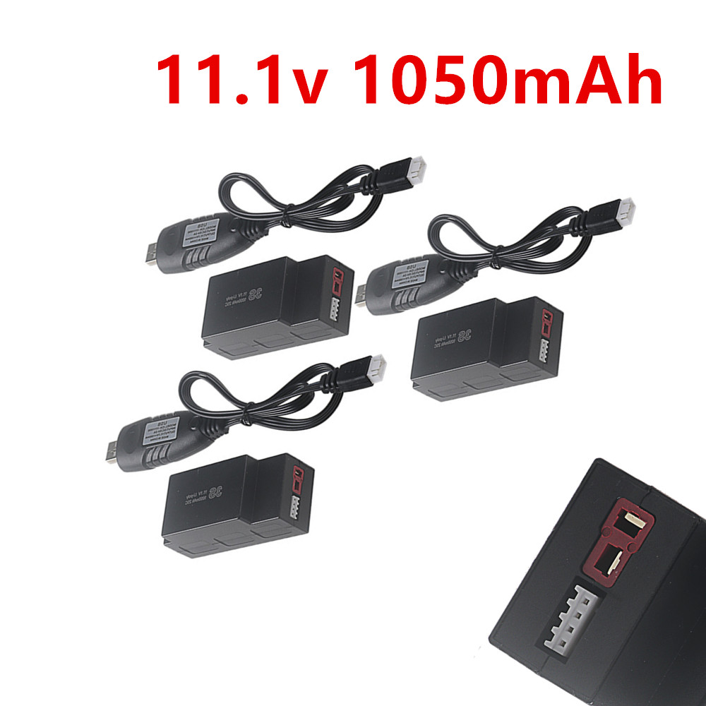 Rc Hobby Trucks - 3s 11.1V 1050mAh Rechargable Lipo Battery