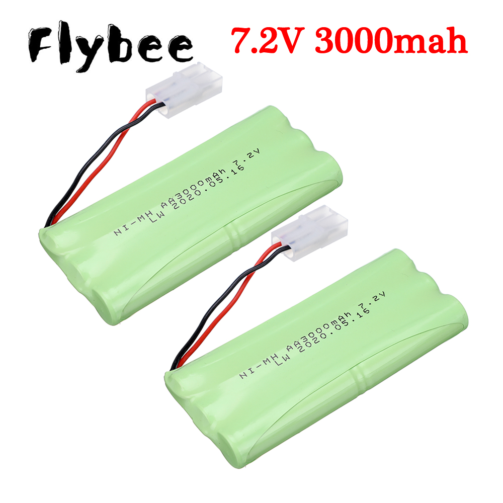 Rc Hobby Trucks - 7.2v Rechargeable Battery 3000mah NiMH Battery