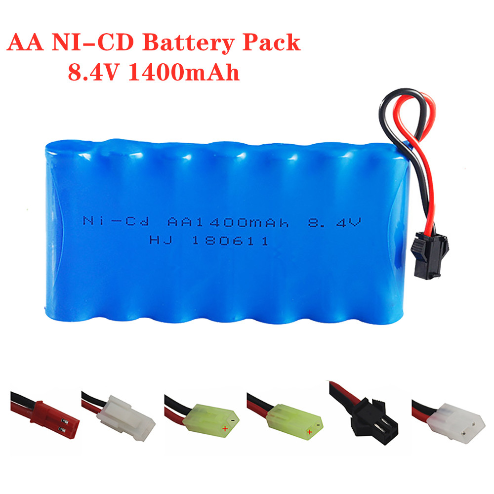 Rc Hobby Trucks - 8.4V 1400mah Ni-CD Rechargeable Battery Pack