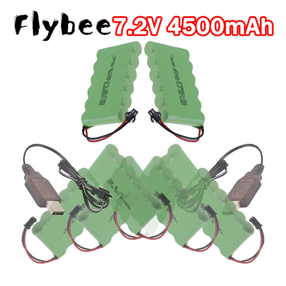 Rc Hobby Trucks - 2026 NEW AA 4500mAh Rechargeable 7.2V
