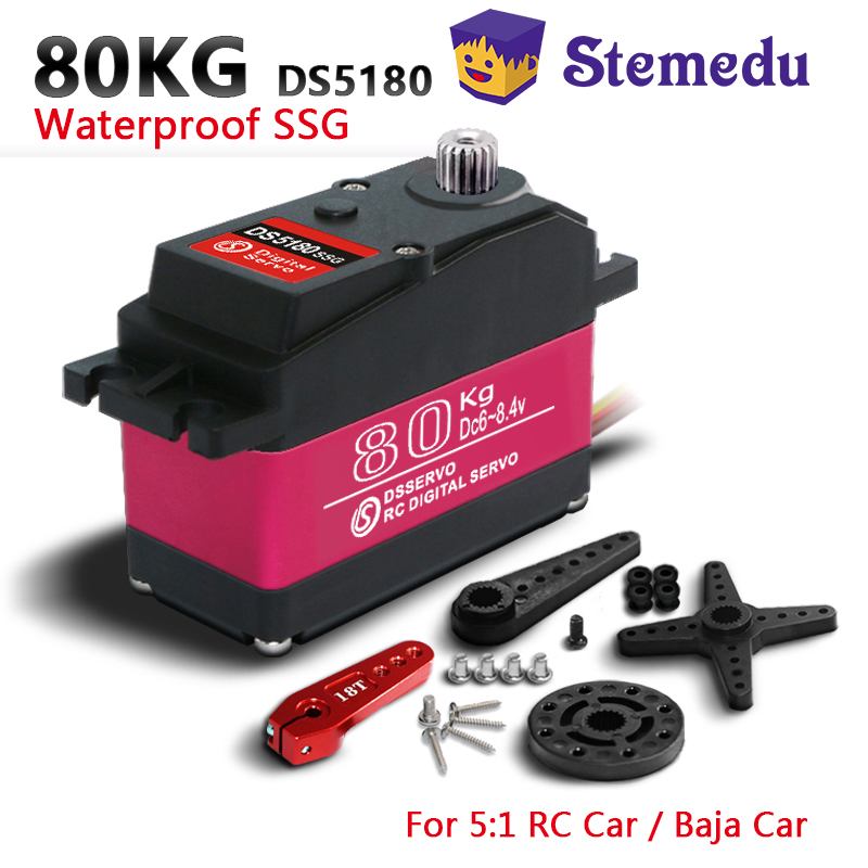 Rc Hobby Toys - Dsservo Waterproof DS5180 80KG High Speed