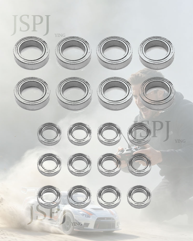 Rc Hobby Factory - 20Pcs Metal Ball Bearing Set For