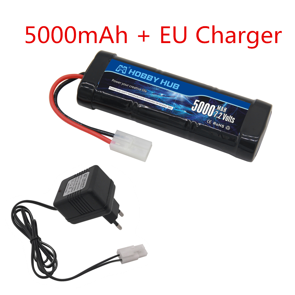 New 7.2V Battery 5000/6800mAh  - огляд і ціна Rc Hobby Trucks