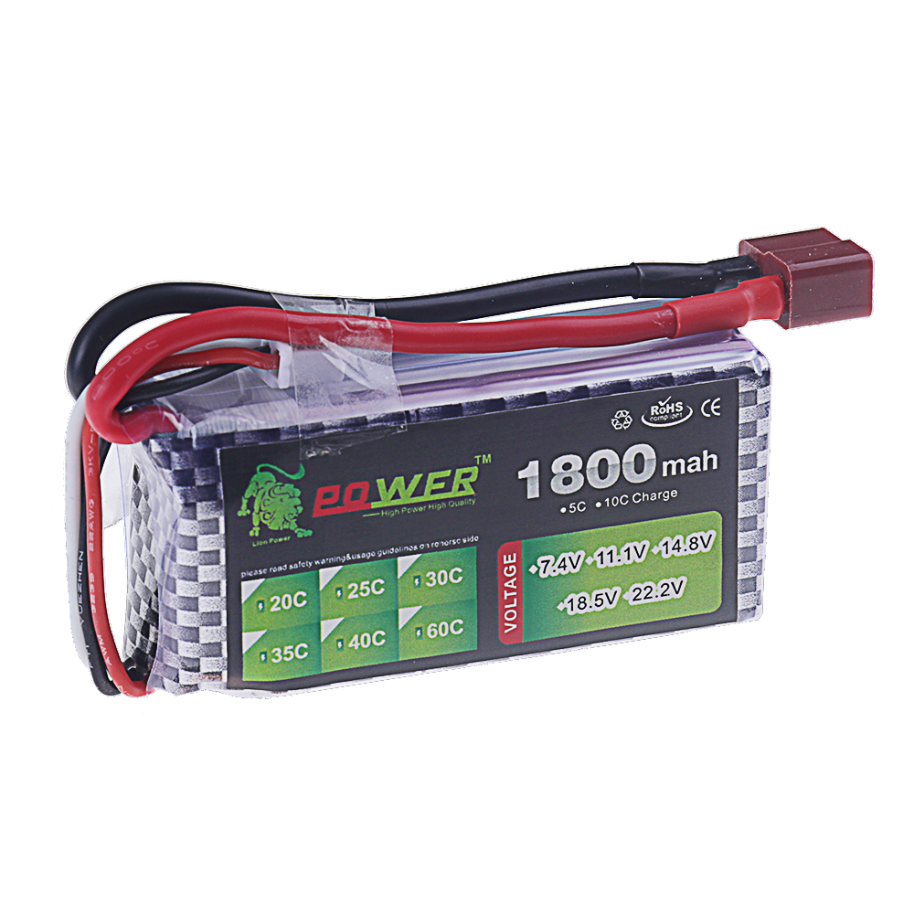 3S 11.1V Lipo Battery Deans T  - огляд і ціна Rc Hobby Trucks
