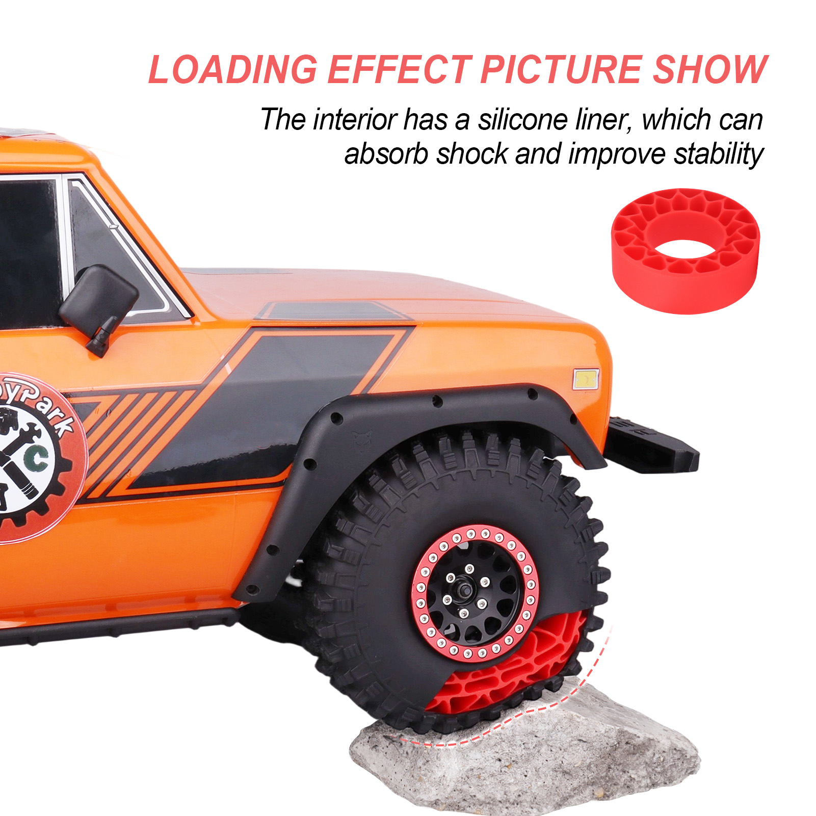 HobbyPark 1.9 Silicone Inserts - огляд і ціна Rc Tire Foam Insert