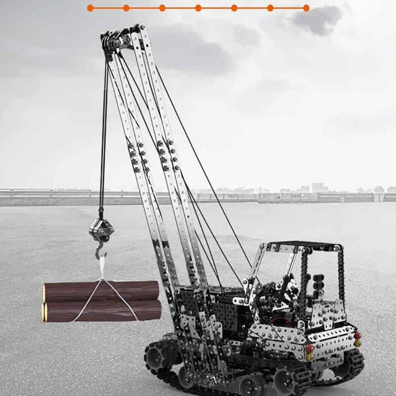 DIY Metal RC Crane Electric Ho - огляд і ціна Rc Hobby Toys