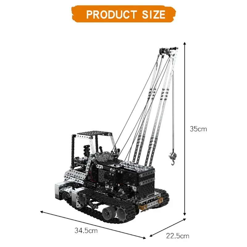 DIY Metal RC Crane Electric Ho - огляд і ціна Rc Hobby Toys