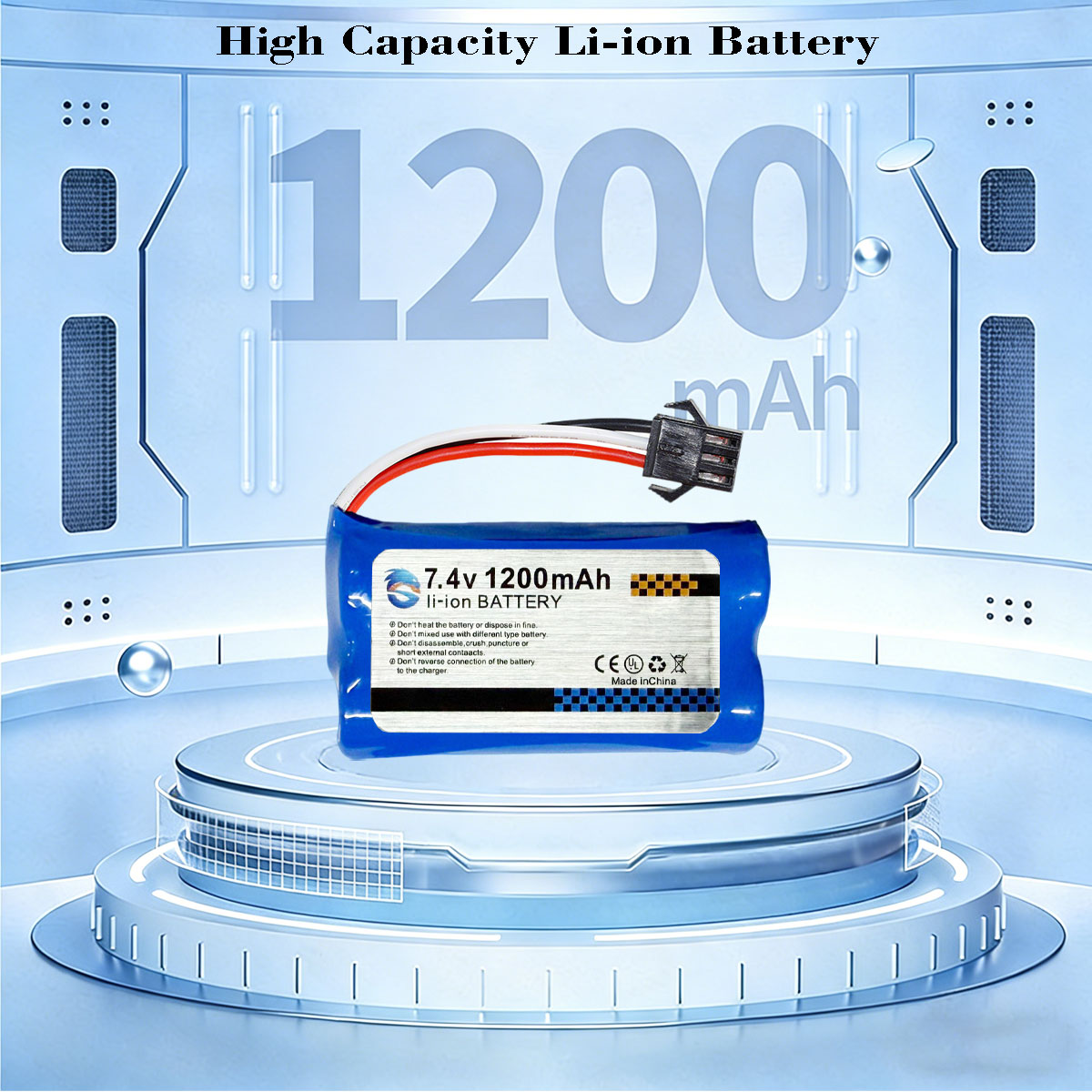 Skymaker 2S Li-Ion Battery 7.4 - огляд і ціна Rc Hobby Factory