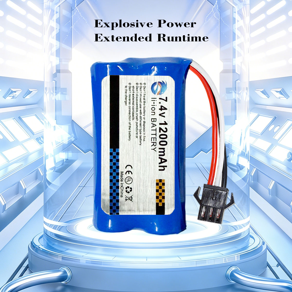 Skymaker 2S Li-Ion Battery 7.4 - огляд і ціна Rc Hobby Factory