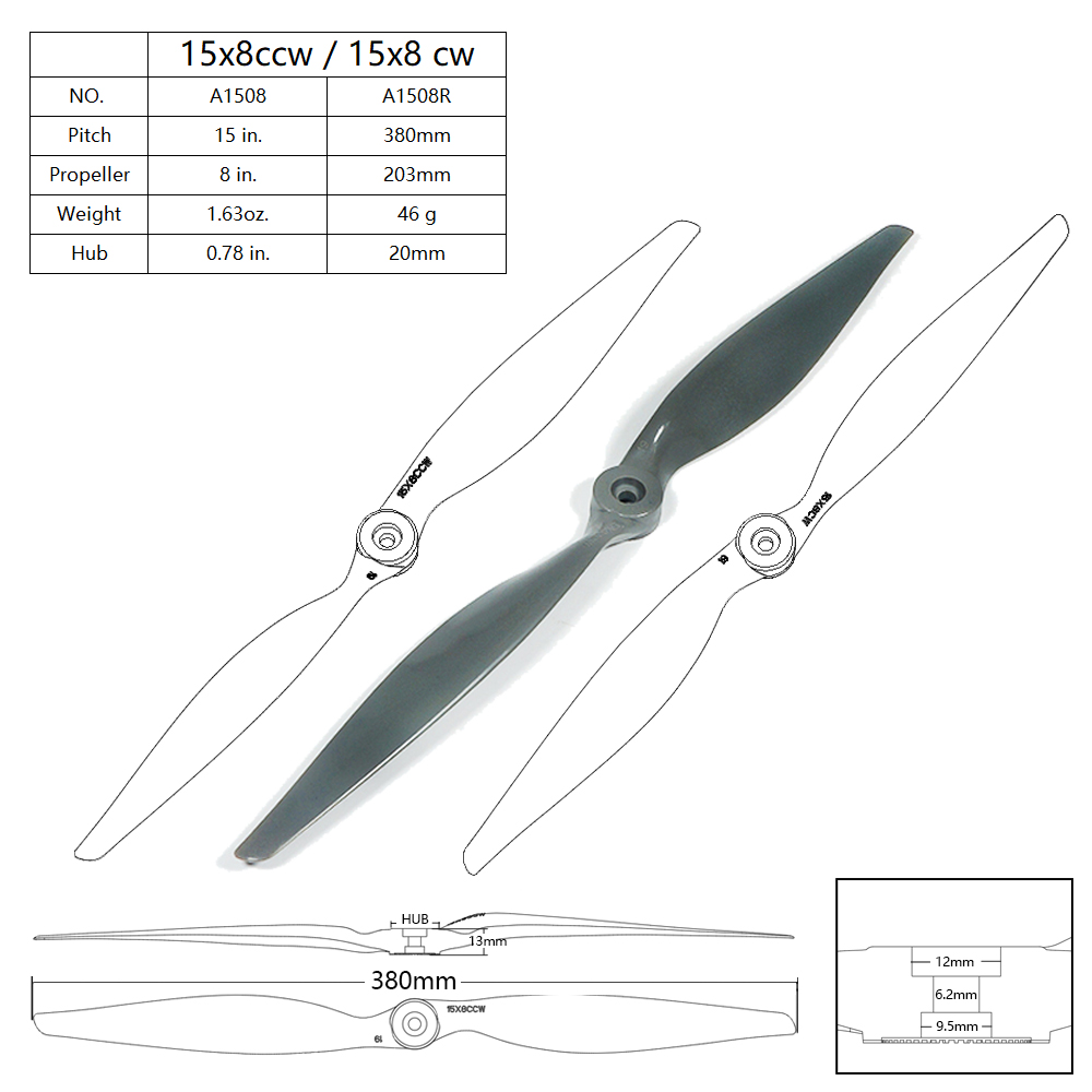 AEORC 5pcs Nylon Direct-Drive  - огляд і ціна Rc Hobby Direct