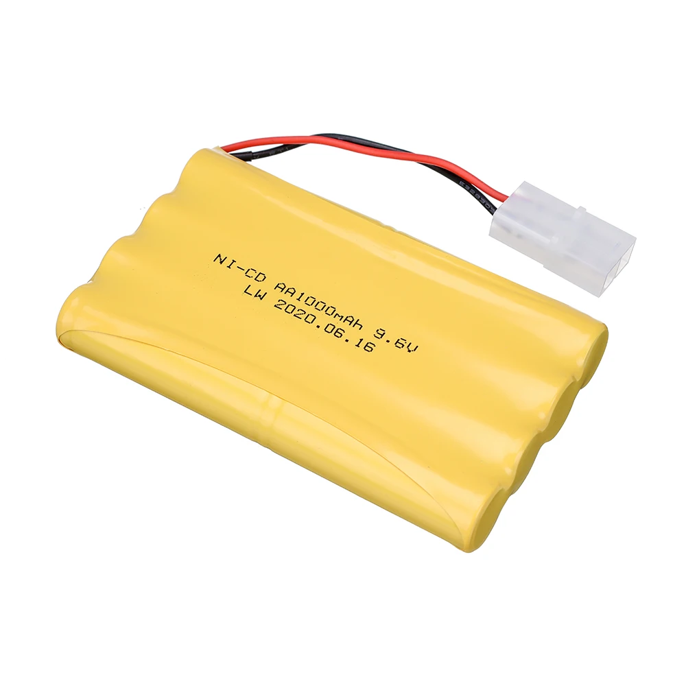 9.6v 1000mAh Ni-CD AA Recharge - огляд і ціна Rc Hobby Trucks