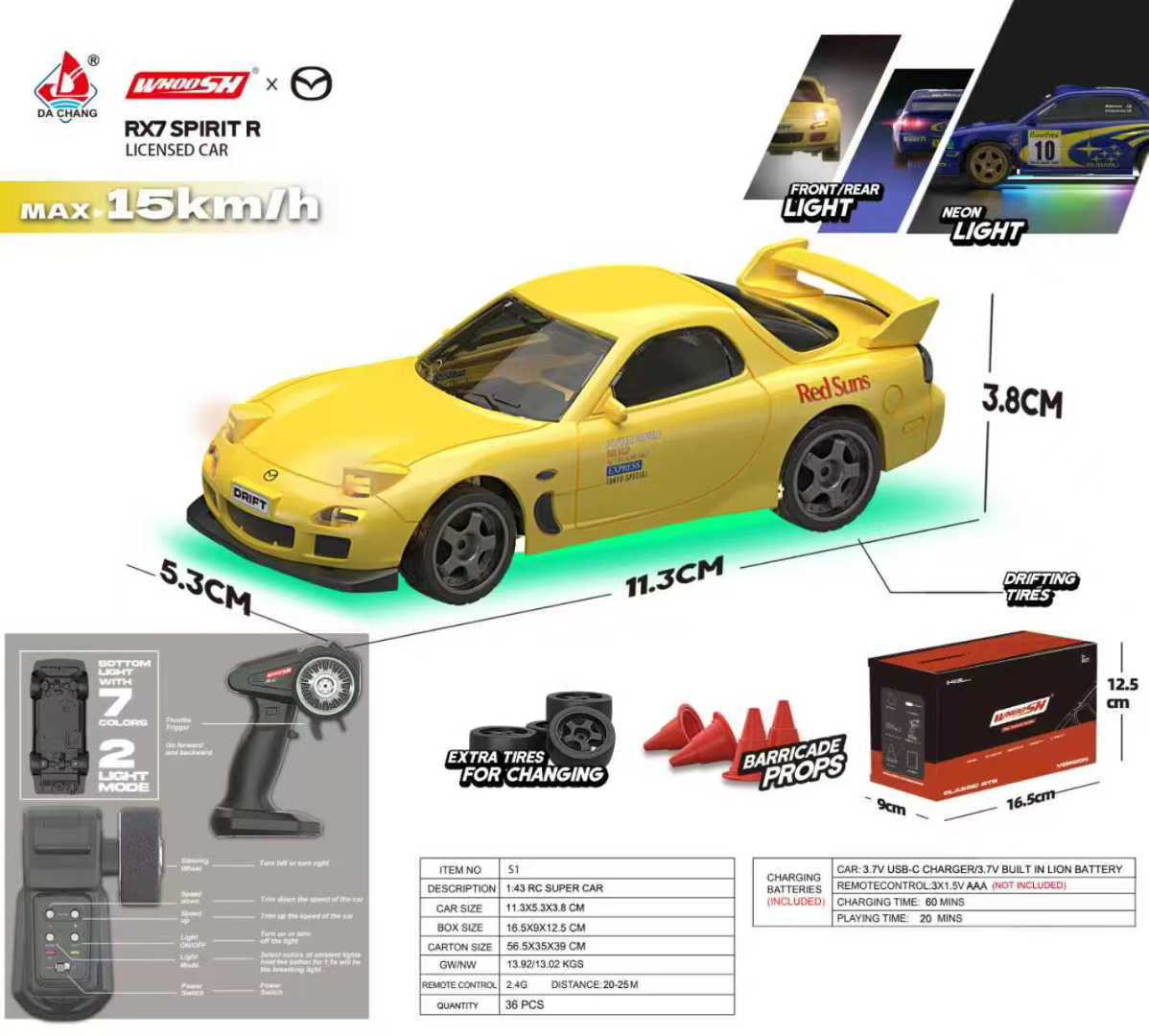New Qnm Mini Rc Drift Car M3 R - огляд і ціна Rc Hobby Desk