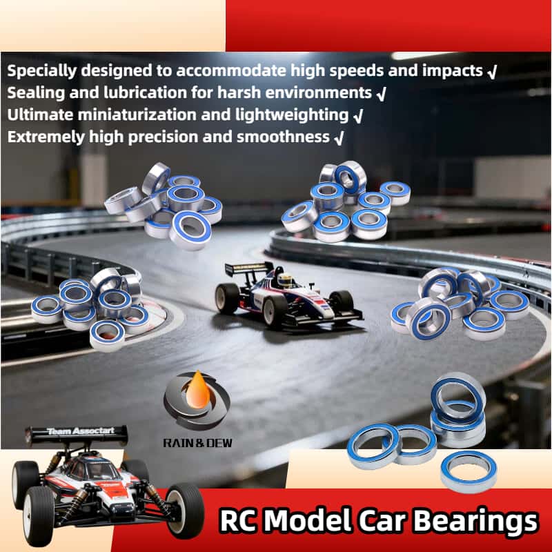 6702RS ABEC-7 Bearing 15x21x4  - огляд і ціна Rc Hobby Trucks