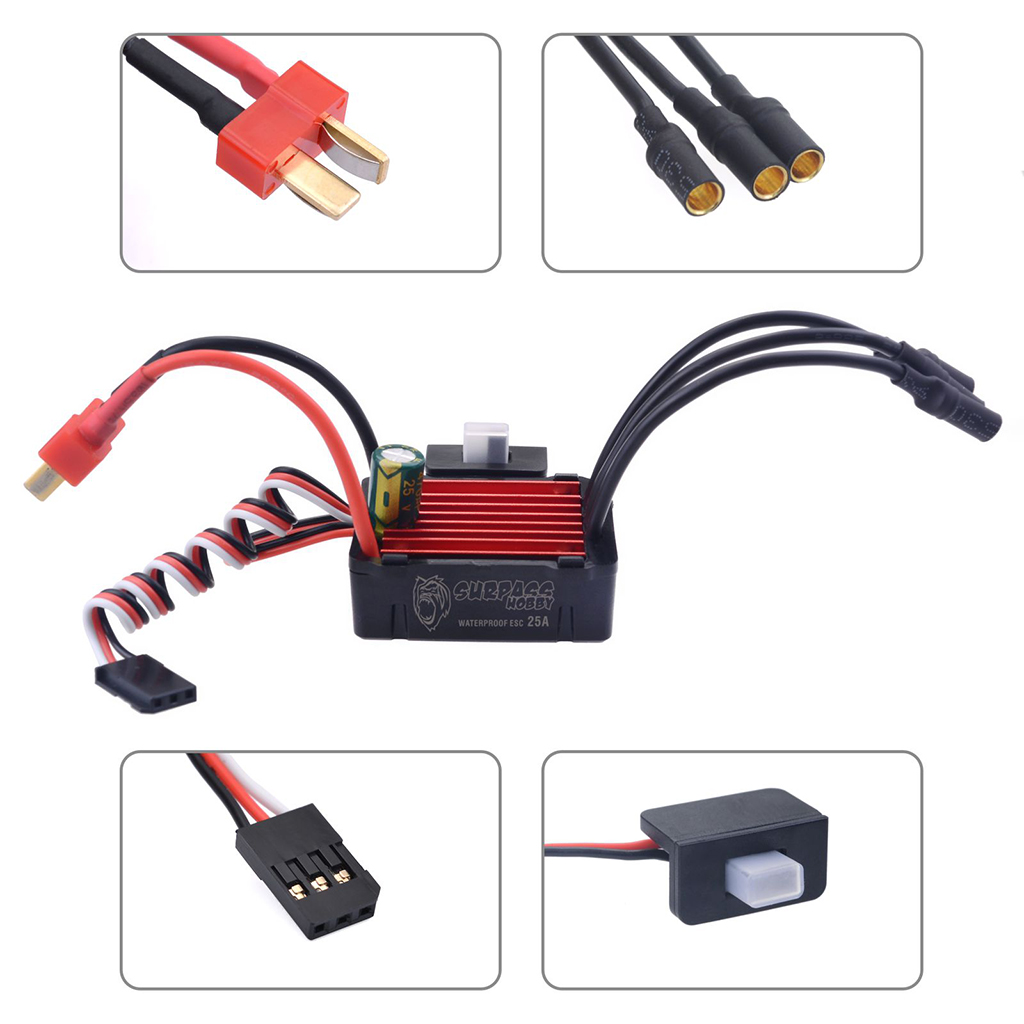SURPASS HOBBY KK 25A 35A 45A 6 - огляд і ціна Rc Hobby Toys