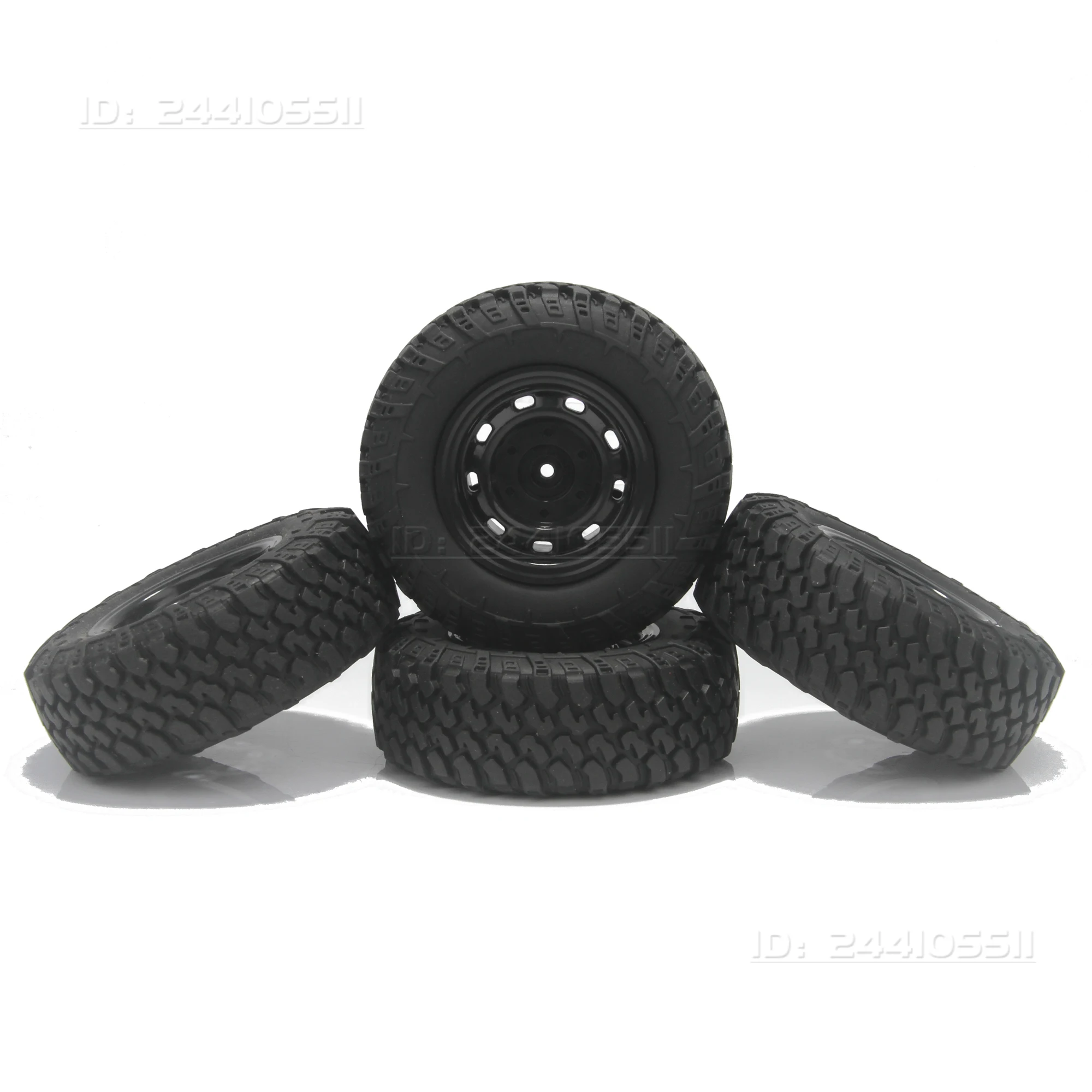 4PCS 73mm Rubber Tyre RC Tire  - огляд і ціна Rc Tire Foam Insert