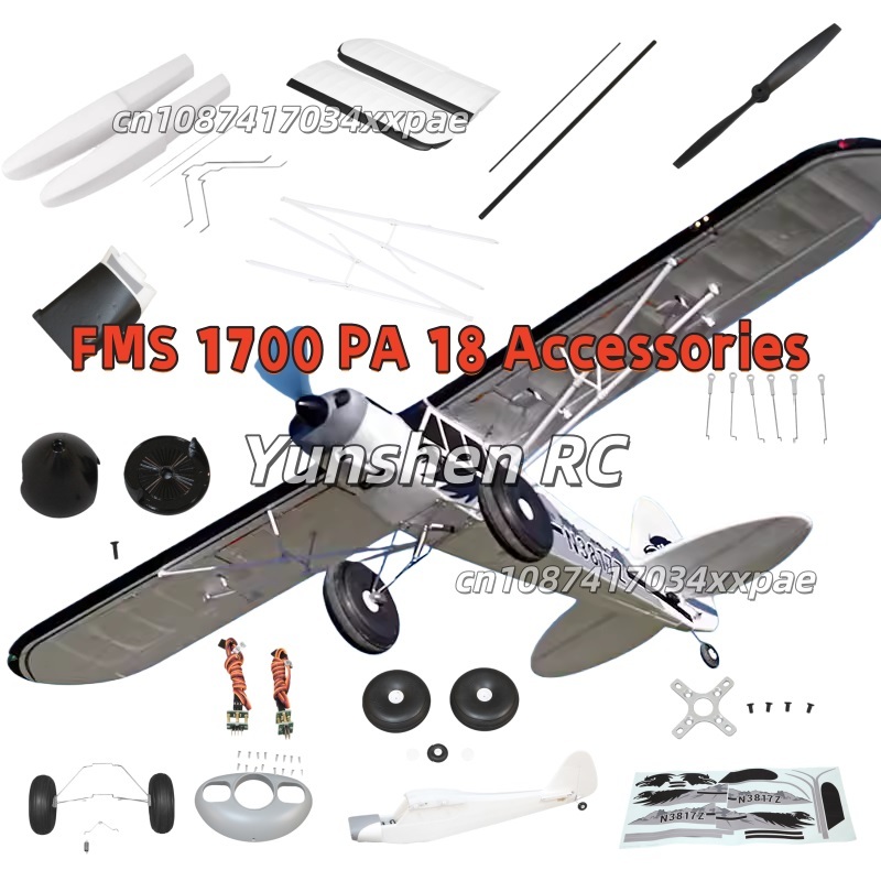 FMS RC Plane Decals For 1700mm - огляд і ціна Rc Hobby Toys