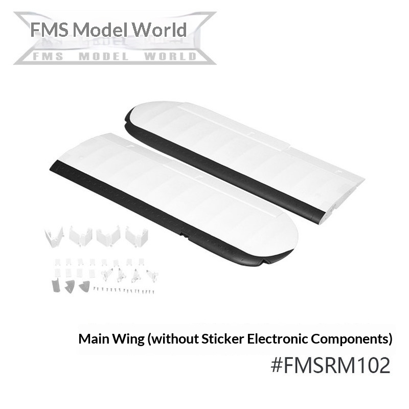 FMS RC Plane Decals For 1700mm - огляд і ціна Rc Hobby Toys