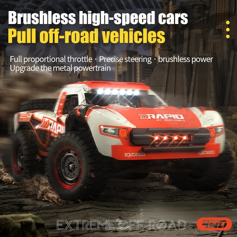 JJRC Q130 1:16 70KM/H 4WD RC C - огляд і ціна Rc Drift Car Brushless