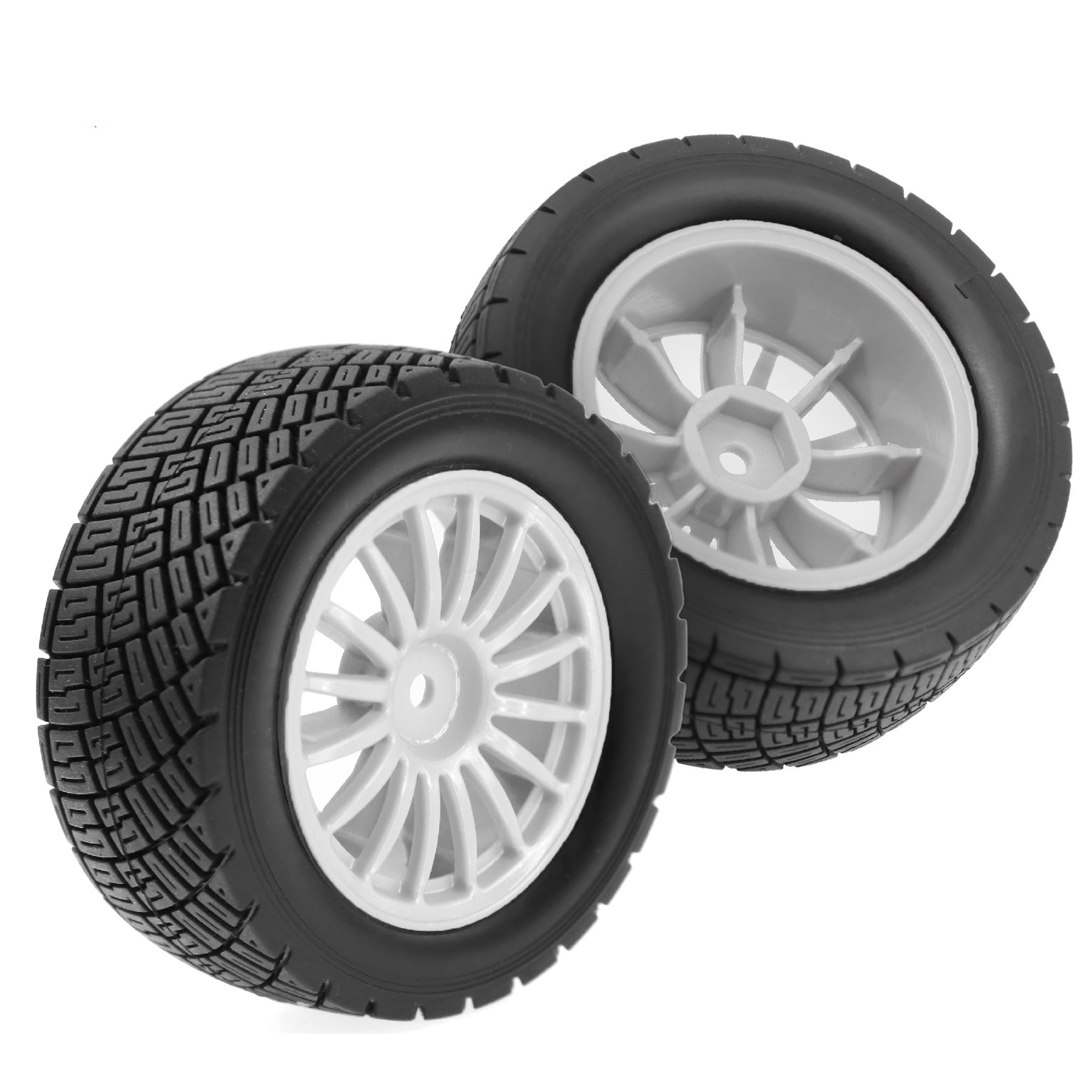 78mm 1/10 RC Rally Rubber Tire - огляд і ціна Rc Tire Foam Insert