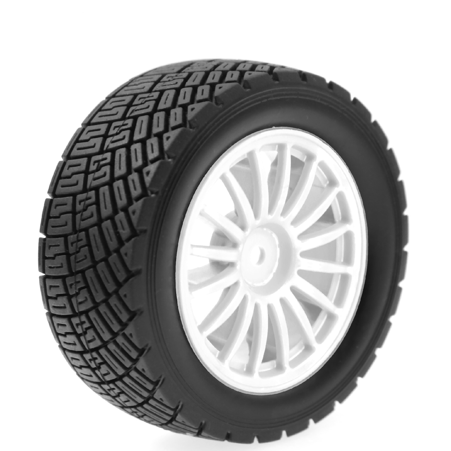 78mm 1/10 RC Rally Rubber Tire - огляд і ціна Rc Tire Foam Insert