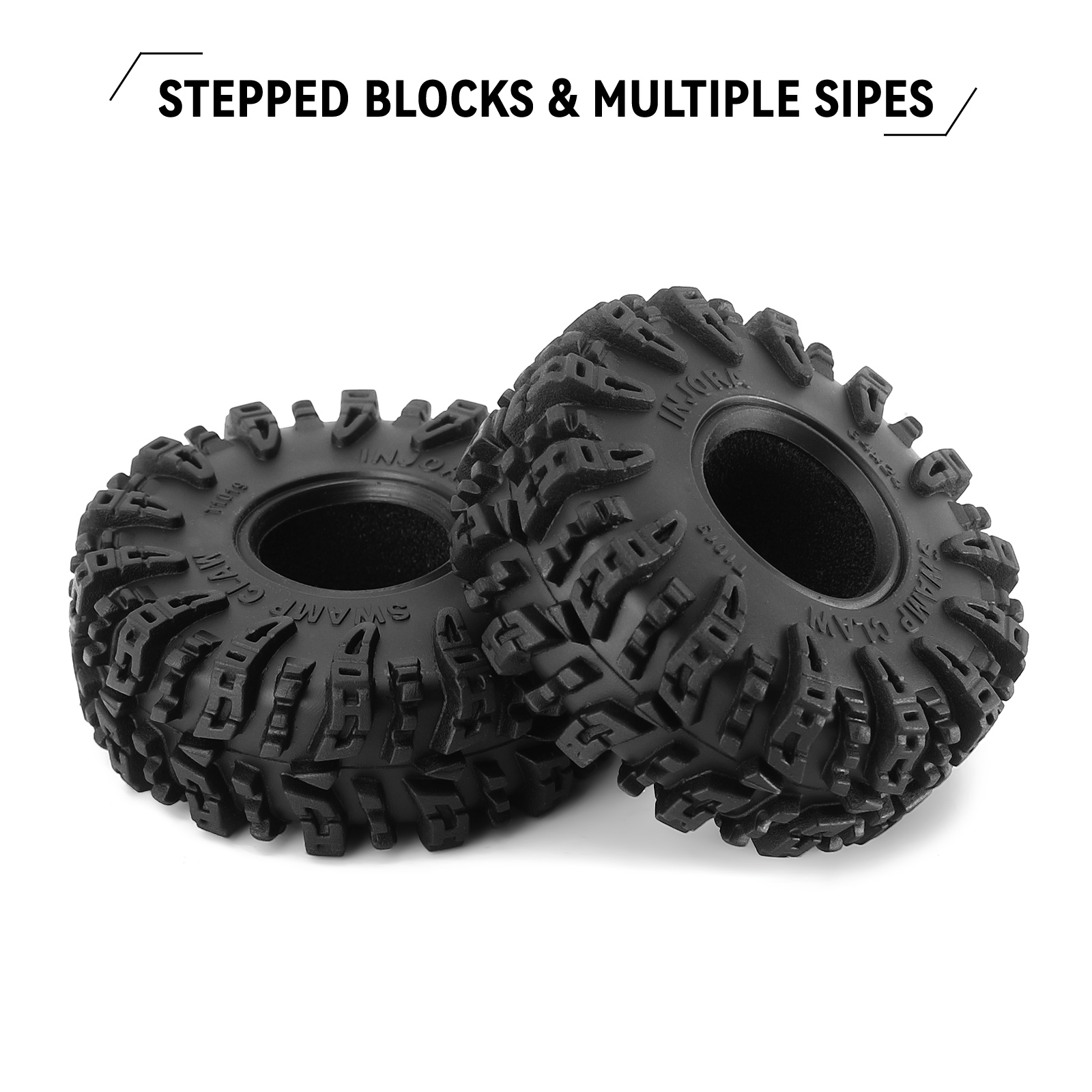 INJORA Swamp Claw 64*24mm S5 M - огляд і ціна Rc Tire Foam Insert