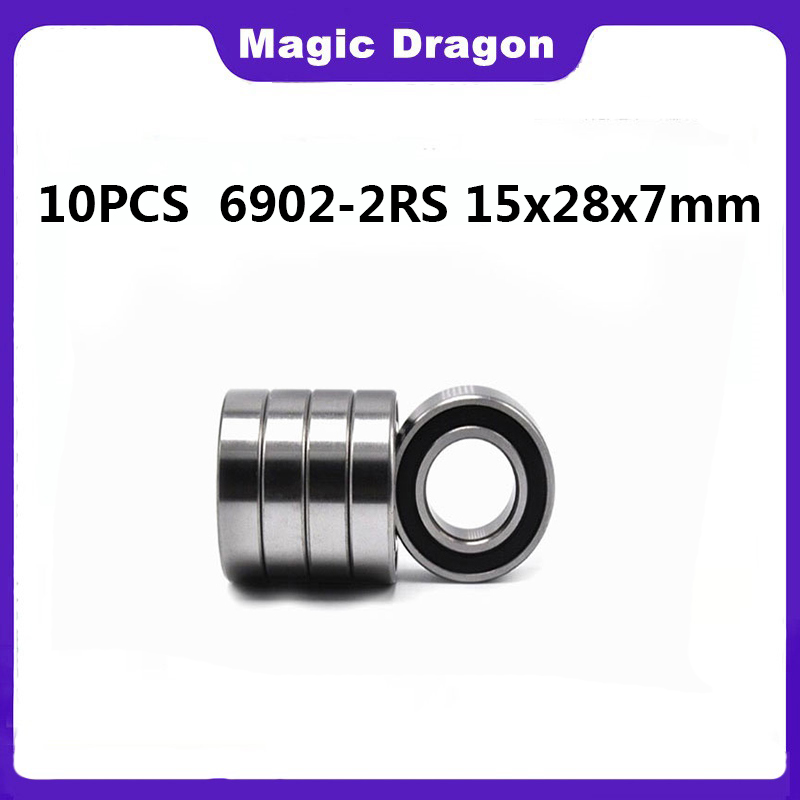 10PCS 6902 2RS Bearing 15x28x7 - огляд і ціна Hobby Quality Rc Cars