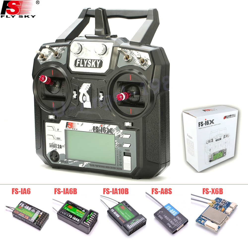 FLYSKY FS-i6X FS i6X 10CH 2.4G - огляд і ціна Rc Hobby Toys