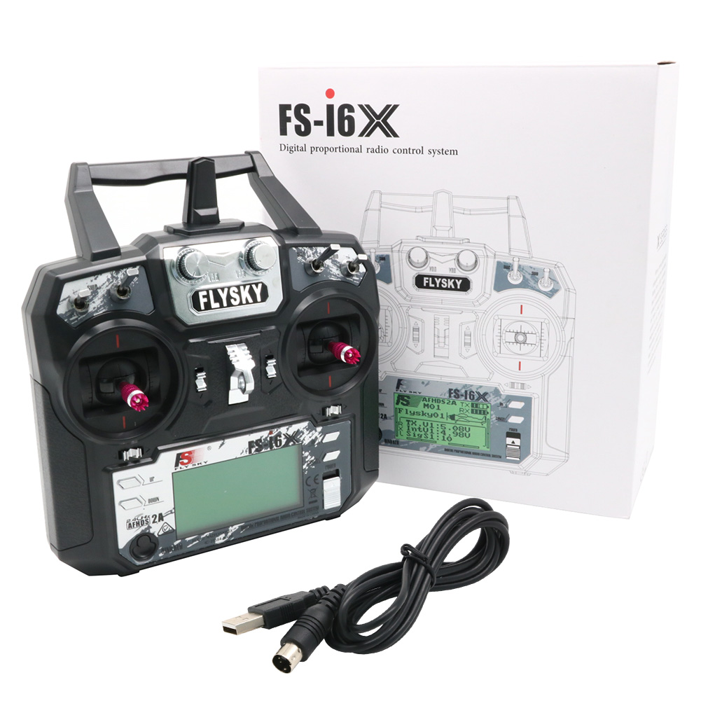 FLYSKY FS-i6X FS i6X 10CH 2.4G - огляд і ціна Rc Hobby Toys
