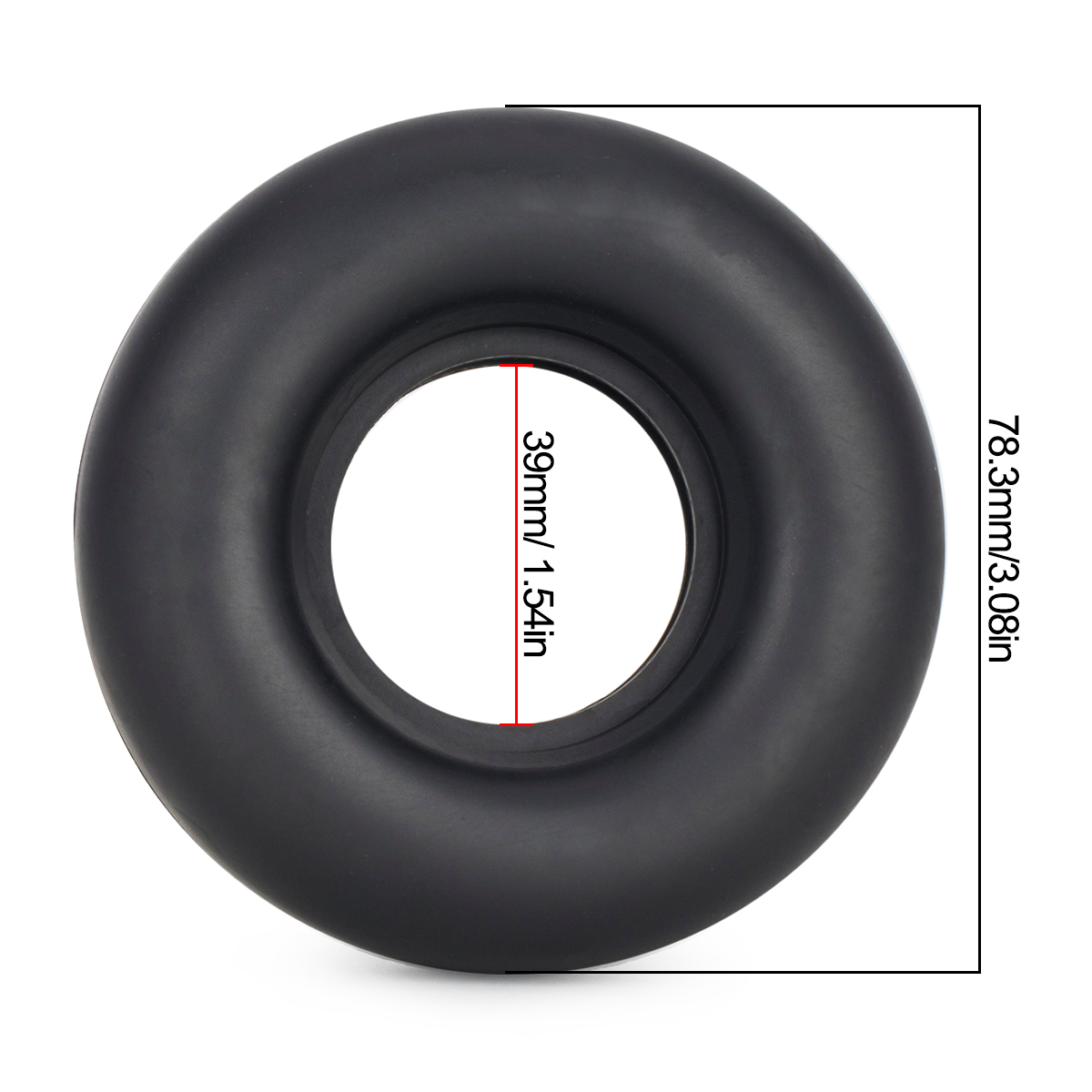 4Pcs RC Rubber Tires Wheels wi - огляд і ціна Rc Tire Foam Insert